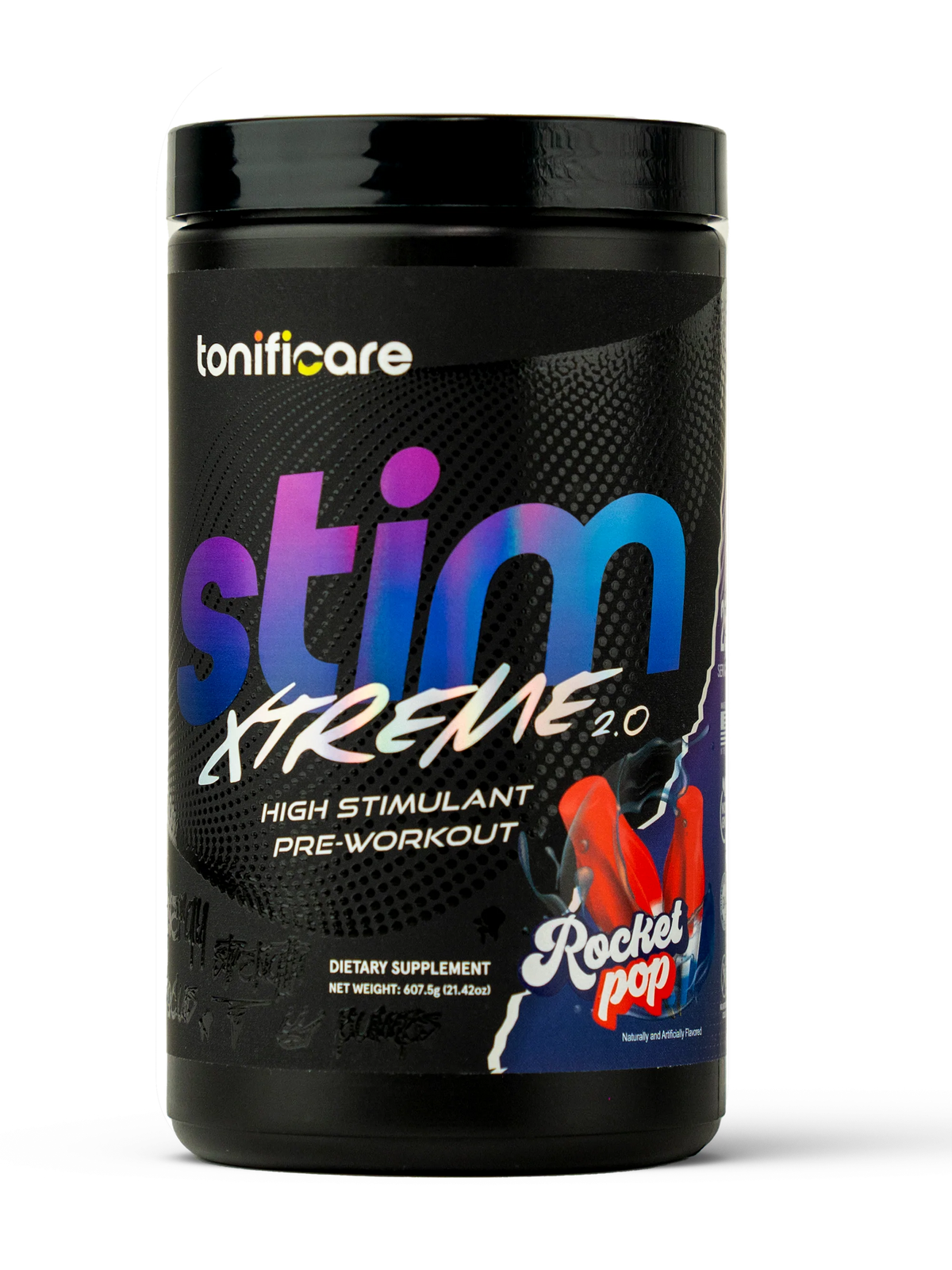 High Stimulant Pre-Workout Stim Xtreme 2.0 | Rocket Pop